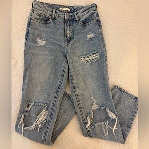 PacSun Mom Jeans Barely worn size 25